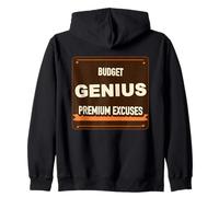 Humour Budget Excuses Sweat à Capuche