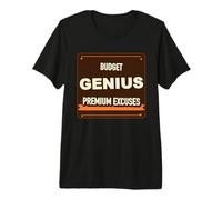 Humour Budget Excuses T-Shirt Haut de Gamme