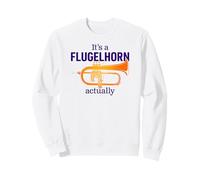 Humour Bugle Drôle ou Blague pour Fier Joueur de Flugelhorn Sweatshirt