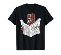 Humour Cacao Quotidien Snack à Lunettes Malin T-Shirt