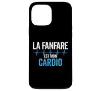 Humour Cardio Drôle pour Musicien Français de Fierté Fanfare Coque pour iPhone 13 Pro Max