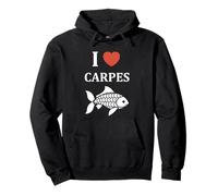 Humour Carpe Poisson amour i love Carpes Sweat à Capuche