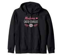 Humour Casse Couilles Femme Madame Casse Couilles Sweat à Capuche