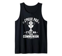 Humour caté Citation J'Peux Pas C'est Ma Première Communion Débardeur