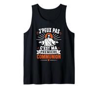 Humour caté Citation J'Peux Pas C'est Ma Première Communion Débardeur