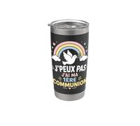 Humour caté citation J'Peux Pas Jai Ma Première Communion Gobelet isotherme en acier inoxydable double paroi
