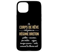 Humour Ce Corps de rêve C'est grâce au régime Breton Coque pour iPhone 15 Plus