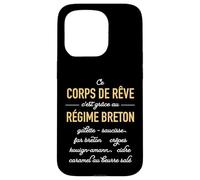 Humour Ce Corps de rêve C'est grâce au régime Breton Coque pour iPhone 15 Pro