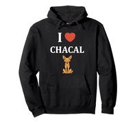 Humour Chacals Animaux drôle Simple i Love Chacal Sweat à Capuche