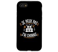 Humour Chanteur de Choeur Chant Je Peux Pas J'Ai Chorale Coque pour iPhone SE (2020) / 7/8