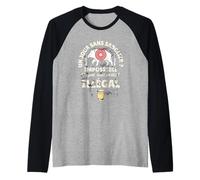 Humour Chasse Sanglier Pastis idée Cadeau Chasseur apéro Manche Raglan