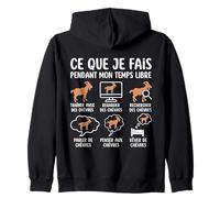 Humour Chèvre Cadeau Drôle Passion Chèvre Ferme Sweat à Capuche