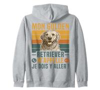 Humour Chien Mon Golden Retriever M' Appelle Cadeau Vintage Sweat à Capuche