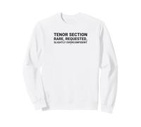 Humour Chorale Chanteuse Witty Tenor Section Sweatshirt