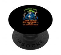 Humour chrétien Sin No More Or Do Fun Femmes Religieux PopSockets PopGrip Adhésif
