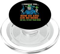 Humour chrétien Sin No More Or Do Fun Femmes Religieux PopSockets PopGrip pour MagSafe