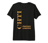 Humour ch'ti édition limitée Je suis chti T-Shirt Haut de Gamme