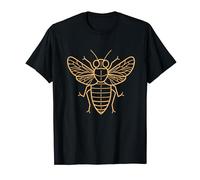 Humour cigales Insecte minimaliste simple mignon Cigale T-Shirt