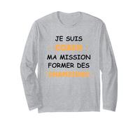 Humour Coach ma Mission Former des Champions Je suis Coach Manche Longue