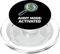 Humour Comptable activé en Mode Audit PopSockets PopGrip pour MagSafe