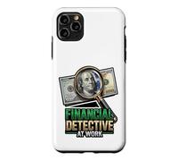 Humour Comptable de détective Financier au Travail Coque pour iPhone 11 Pro Max