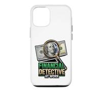 Humour Comptable de détective Financier au Travail Coque pour iPhone 12/12 Pro