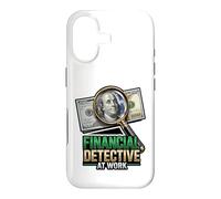 Humour Comptable de détective Financier au Travail Coque pour iPhone 17