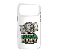 Humour Comptable de détective Financier au Travail Coque pour iPhone 17 Pro Max