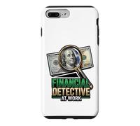 Humour Comptable de détective Financier au Travail Coque pour iPhone 7 Plus/8 Plus
