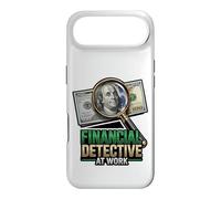 Humour Comptable de détective Financier au Travail Coque pour iPhone Air