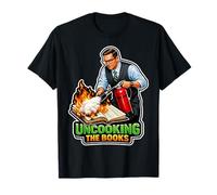 Humour Comptable Uncooking The Books T-Shirt