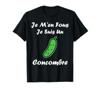Humour Concombres Légume Je m'en fous je suis un Concombre T-Shirt