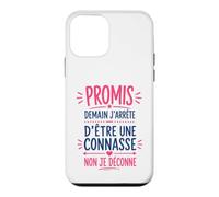 Humour Copine Promis Demain J'arrête D'être Une Connasse Coque pour iPhone 12 Mini