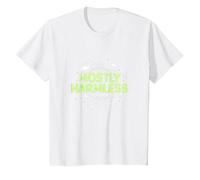 Humour Cosmique à Peine tolérable et Inoffensif T-Shirt, Enfant, Blanc, 4 Ans