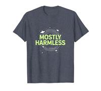Humour Cosmique à Peine tolérable et Inoffensif T-Shirt, Homme, Bleu Chiné, 4XL