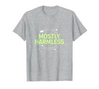 Humour Cosmique à Peine tolérable et Inoffensif T-Shirt, Homme, Gris Chiné, 6XL