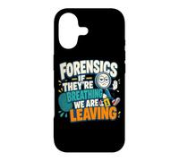 Humour d'analyste Scientifique judiciaire s'ils Respirent Coque pour iPhone 17