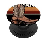 Humour Danse en Ligne Country Western Design PopSockets PopGrip Adhésif