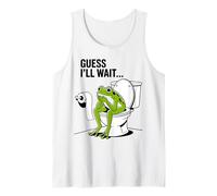 Humour de Bain Grenouille Humoristique I Guess I'll Wait Débardeur
