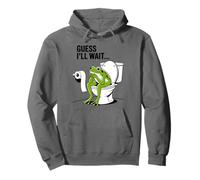 Humour de Bain Grenouille Humoristique I Guess I'll Wait Sweat à Capuche