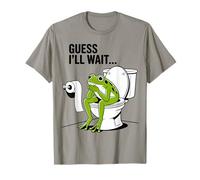 Humour de Bain Grenouille Humoristique I Guess I'll Wait T-Shirt