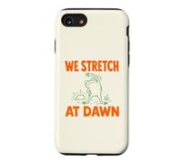 Humour de Bien-être Grenouille drôle Matin Nous étirons à l'aube Lever du Soleil Coque pour iPhone SE (2020) / 7/8