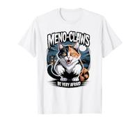Humour de Blague de Chat ménopause drôle pour Femmes T-Shirt