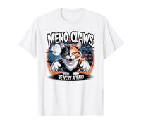 Humour de Blague de Chat ménopause drôle pour Femmes T-Shirt