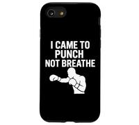 Humour de Boxe I Came to Punch Not Breathe Coque pour iPhone SE (2020) / 7/8