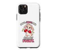 Humour de Boxe Little Sweet Ready to Fight Rabbit Coque pour iPhone 11 Pro