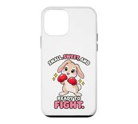 Humour de Boxe Little Sweet Ready to Fight Rabbit Coque pour iPhone 12 Mini