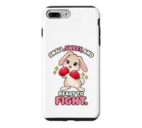 Humour de Boxe Little Sweet Ready to Fight Rabbit Coque pour iPhone 7 Plus/8 Plus