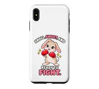 Humour de Boxe Little Sweet Ready to Fight Rabbit Coque pour iPhone XS Max