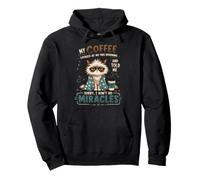 Humour de café drôle Amant de café matinal Accro à la caféine Sweat à Capuche